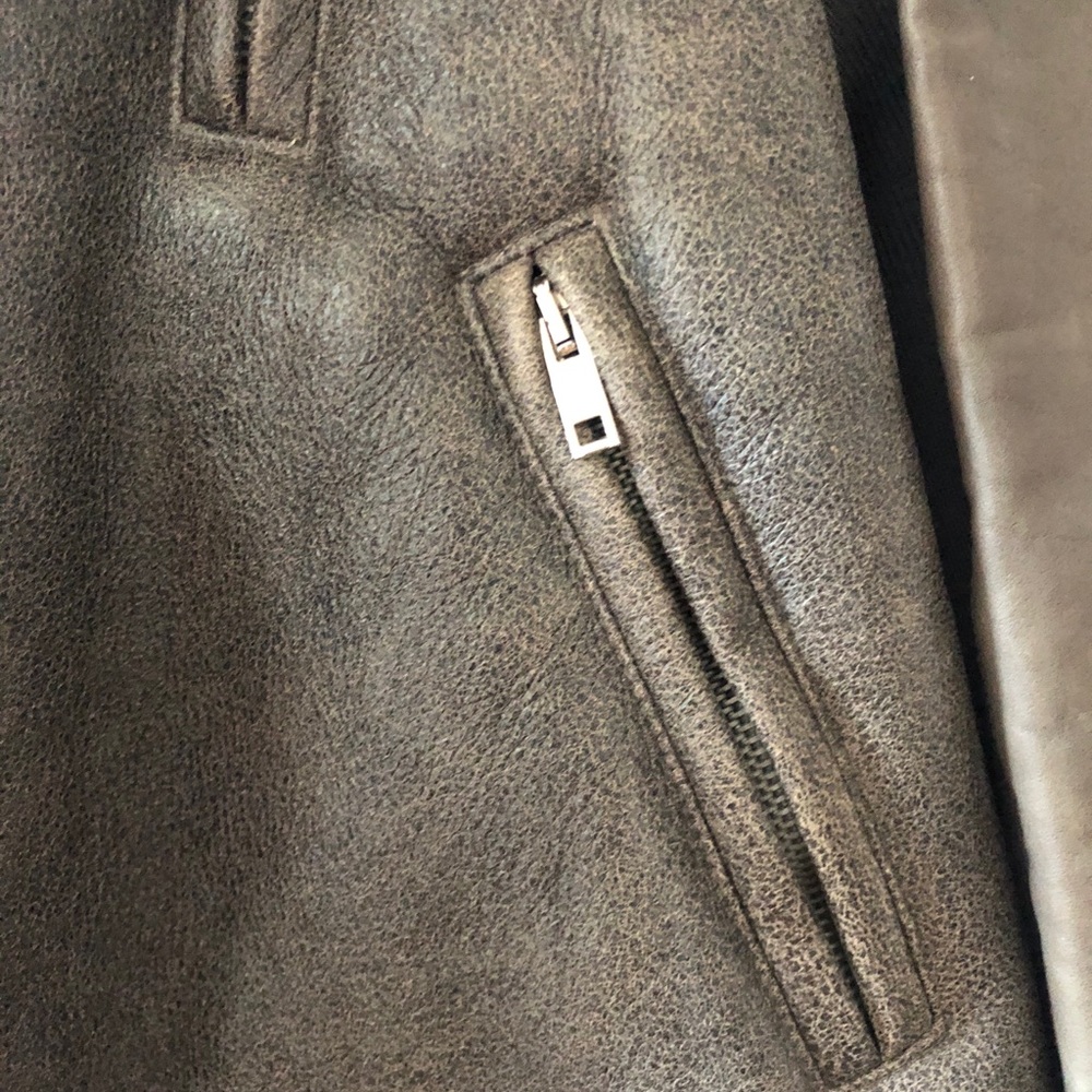 Rick Owens Shearling Jacket Mountain F/W 2012 - Picture 6 of 9